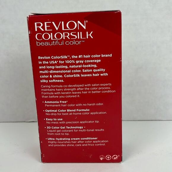 Revlon Colorsilk Hair Color Permanent 05 Ultra Light Ash Blonde Ammonia Free - Picture 4 of 7